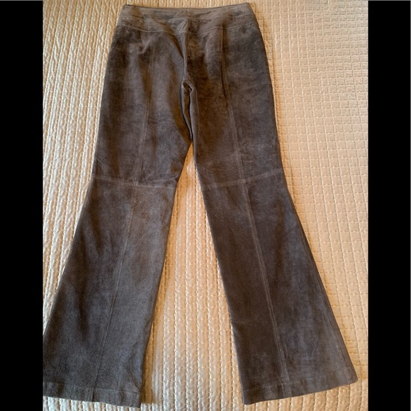 LIZ CLAIBORNE 100% SUEDE PANTS - Picture 2 of 5